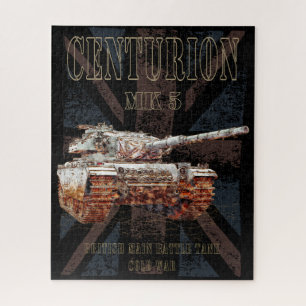 Centurion MK 5 MBT. Britse Main Battle Tank Legpuzzel