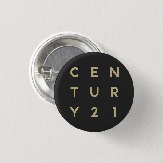 Century 21 Button (Voorkant /achterkant)