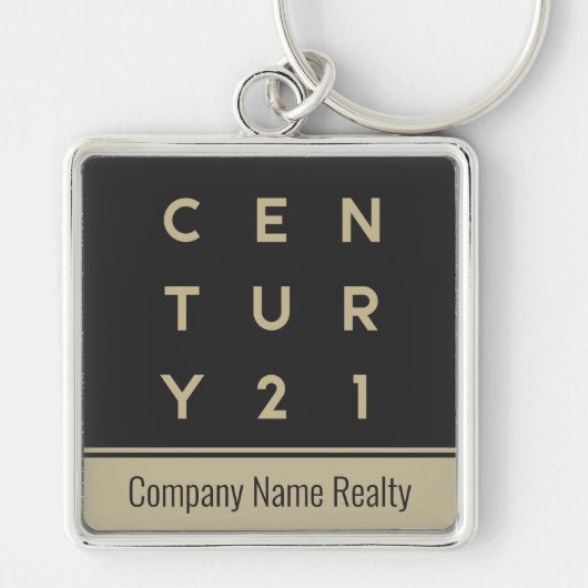 Century 21 Sleutelhanger Square (Voorkant)