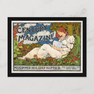 Century Magazine Midzomer Vakantiegetal Feestdagenkaart