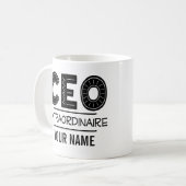 CEO Appreciation Retirement Gift Koffiemok (Voorkant links)