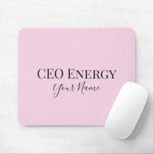 CEO Energie Persoonlijke Muismat – Vrouwelijke CEO