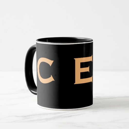 CEO Mok Geen onzin Chief Executive Gift Idee (Voorkant links)