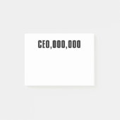 CEO, OOO, OOO POST-IT® NOTES (Voorkant)