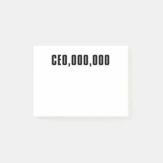 CEO, OOO, OOO POST-IT® NOTES (Voorkant)