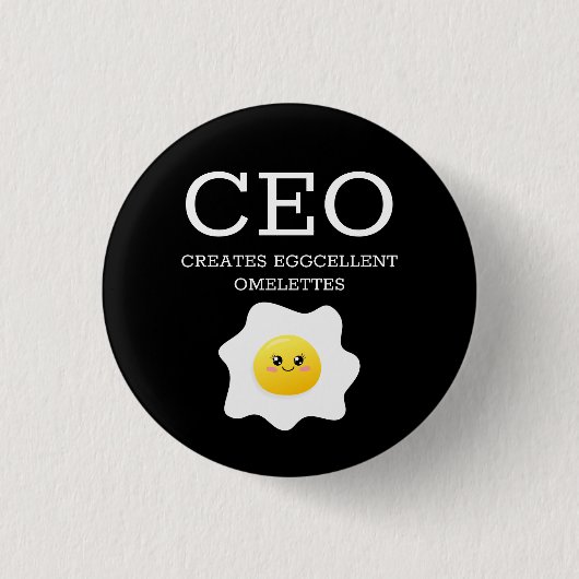 CEO RONDE BUTTON 3,2 CM (Voorkant)