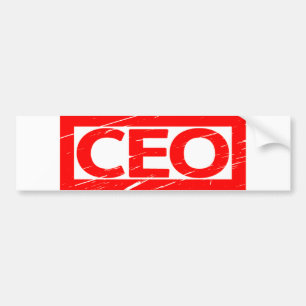 CEO Stamp Bumpersticker