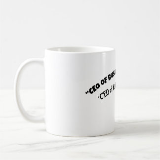 "CEO van bedrijven EN bedtijd Koffiemok