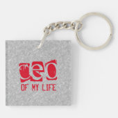CEO van Mijn leven Sleutelhanger (Achterkant)