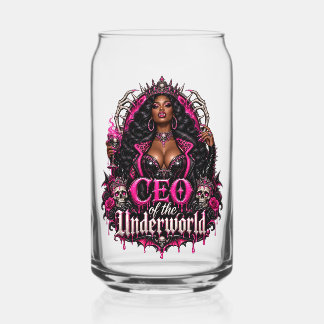 CEO van Underworld Dark Fantasy Witchcore Blikvorm Glas