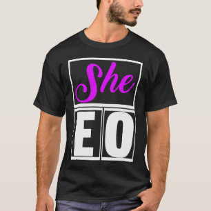 CEO-vrouwen voor kleine bedrijven T-shirt