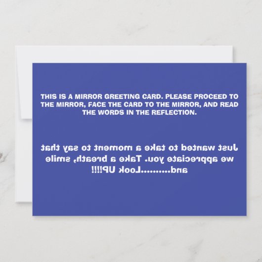 CEOFC1003MO - Wij stellen u op prijs Bedankkaart (Achterkant)