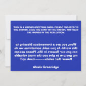 CEOFC1017 - Bloem van het leven Bedankkaart (Achterkant)