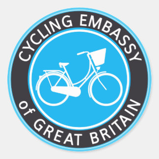 CEoGB logo-stickers Ronde Sticker