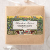 Cépages de vin personnalisés Étiquettes de vignobl (En situation)