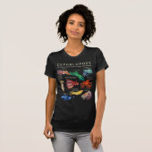Cephalopod Octopus Squid Cuttlefish and Nautil T-shirt (Voorkant volledig)