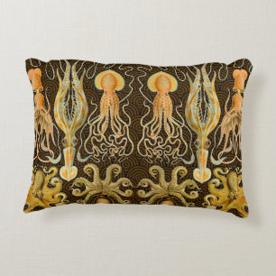 Cephalopoda octopus inktvis mariene Natuur Accent Kussen