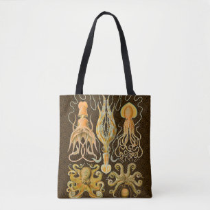 Cephalopoda octopus inktvis mariene Natuur Draagtas