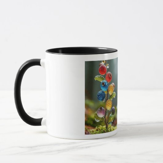 ceramic cherry coffee mug mok (Links)