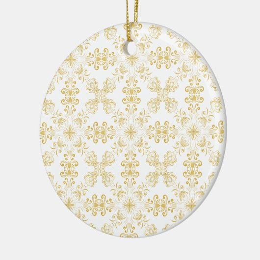 Ceramic Circle Ornament (Links)