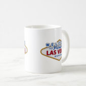 Ceramic coffee mug for Las Vegas coffee lovers (Devant droit)