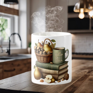 Ceramic Coffee Mug Hello Fall