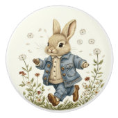 Ceramic Drawer Pull - Autumn Run Keramische Knop (Voorkant)