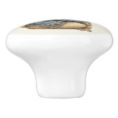 Ceramic Drawer Pull - Fleeting Daydream (B) Keramische Knop (Zijkant)