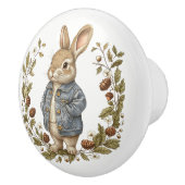 Ceramic Drawer Pull - Peter Rabbit Inspired Keramische Knop (Rechts)