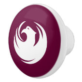 Ceramic knob pull with flag of Phoenix City Keramische Knop (Rechts)