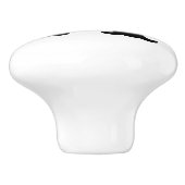 Ceramic Letter Knob Old West Keramische Knop (Zijkant)