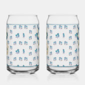 Ceramic Lion Soda Glass Blikvorm Glas (Links)