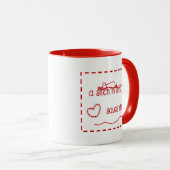 Ceramic Mug - A stitch in time saves nine (Devant droit)