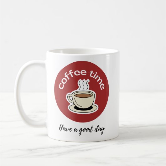 Ceramic mug for coffee lovers (Gauche)