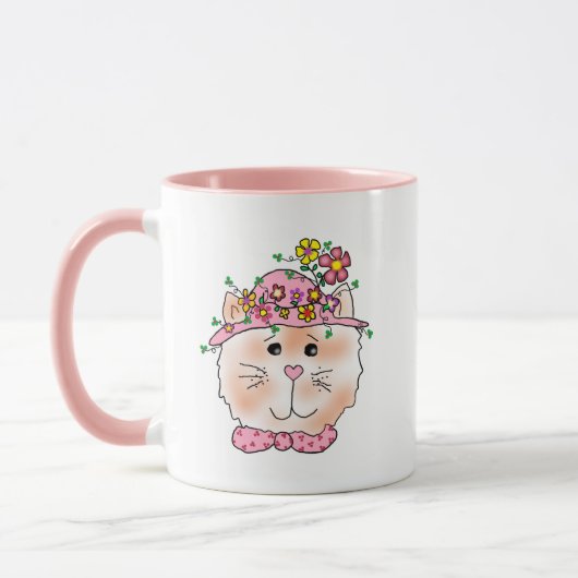 Ceramic Mug Kitty Mok (Links)