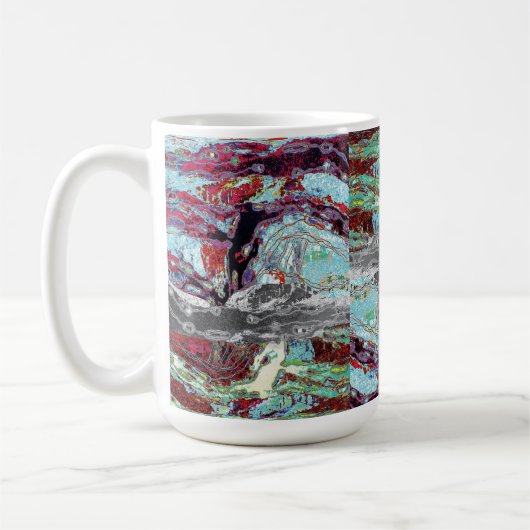 Ceramic Mug – Strata Pulse (Gauche)