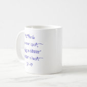 Ceramic Mug - True Friends Are Never Apart... (Devant gauche)