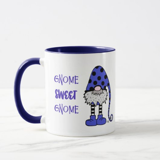 Ceramic Mug - Whimsical Gnome Mok (Links)