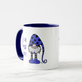 Ceramic Mug - Whimsical Gnome Mok (Voorkant links)