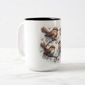 Ceramic Mug With Birds (Devant gauche)