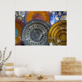 Ceramic Plates Poster (Keuken)