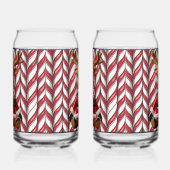 Ceramic Reindeer Soda Glass (Droite)