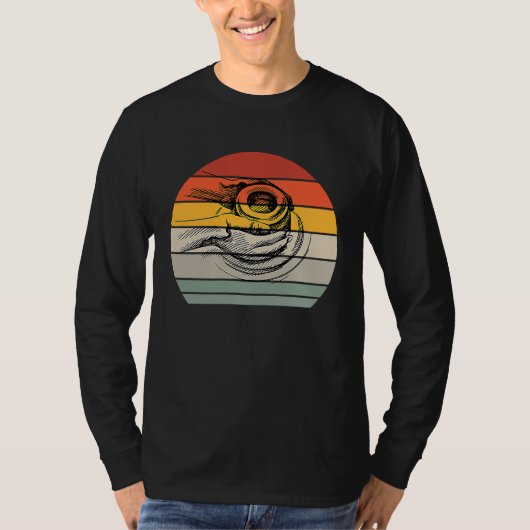 Ceramic Retro Kiln It for Pottery T-shirt (Voorkant)