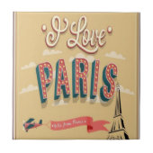 Ceramic Tile Paris Frankrijk Tegeltje (Voorkant)