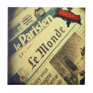 Ceramic Tile Paris Frankrijk Tegeltje