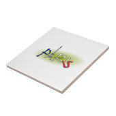 Ceramic Tile Paris Frankrijk Tegeltje (Zijkant)