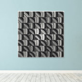 Ceramic Tile Pattern  Canvas Afdruk (Insitu (Houten vloer))