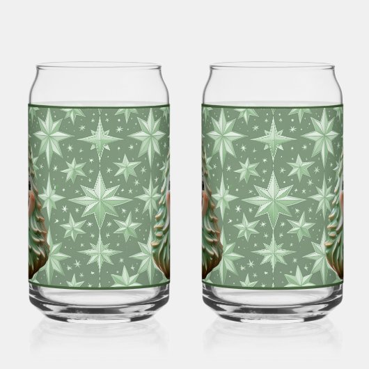 Ceramic Tree Soda Glass (Gauche)