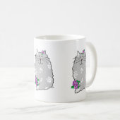 Ceramic Whimsical Cat Mug (Devant droit)