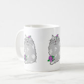 Ceramic Whimsical Cat Mug Koffiemok (Voorkant links)